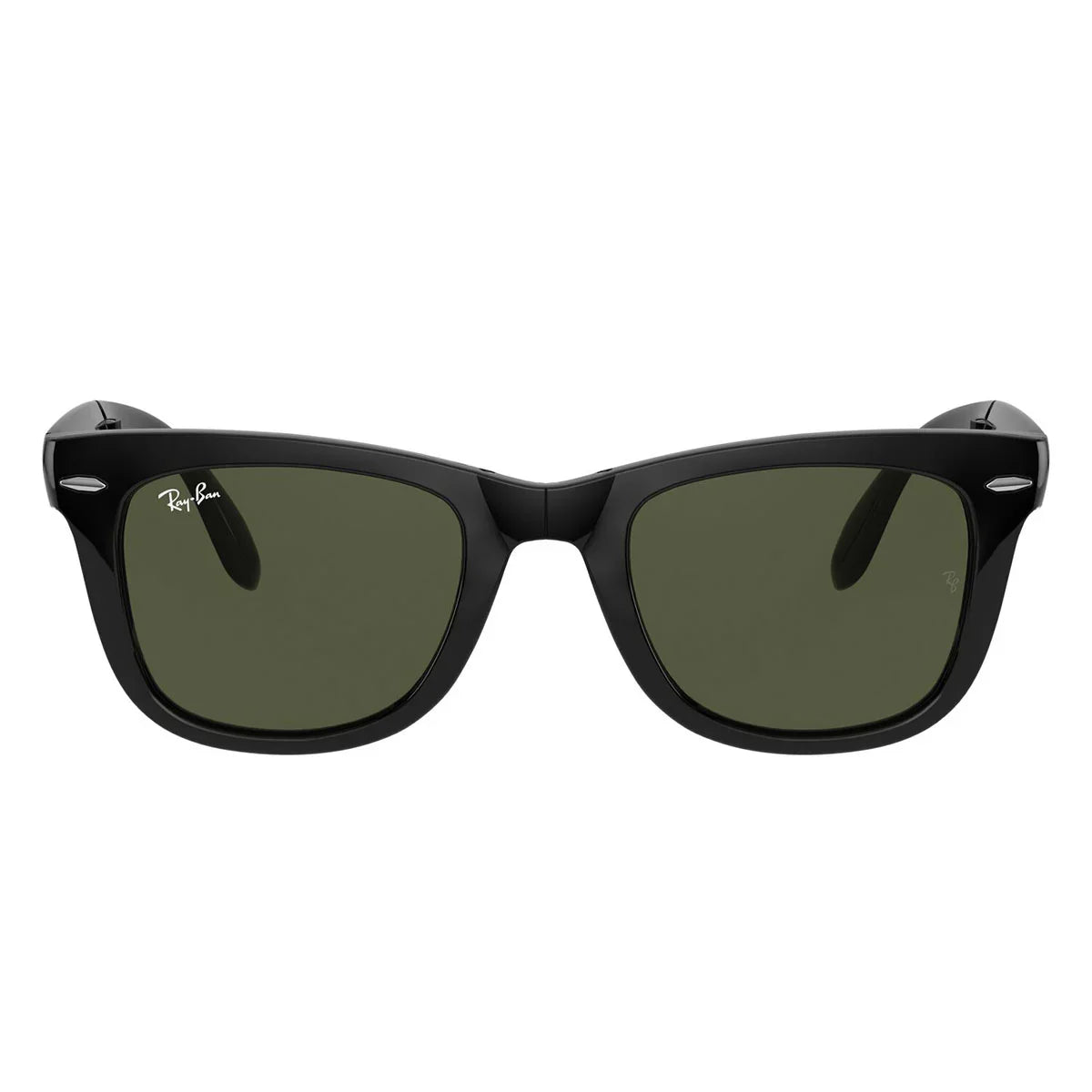 Ray Ban Sunglasses Rb4105 601 Wayfarer Folding Black/Green G 15 Unisex