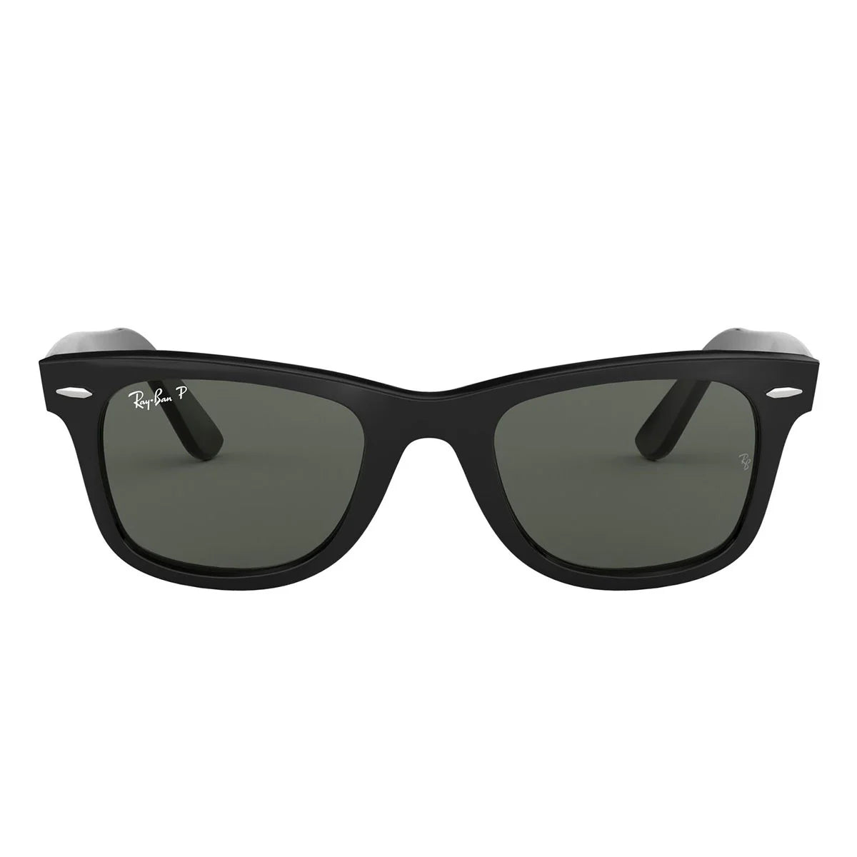 Ray Ban Sunglasses Rb2140 901/58 Wayfarer Classic Original Black/Green G 15 Unisex Polarized