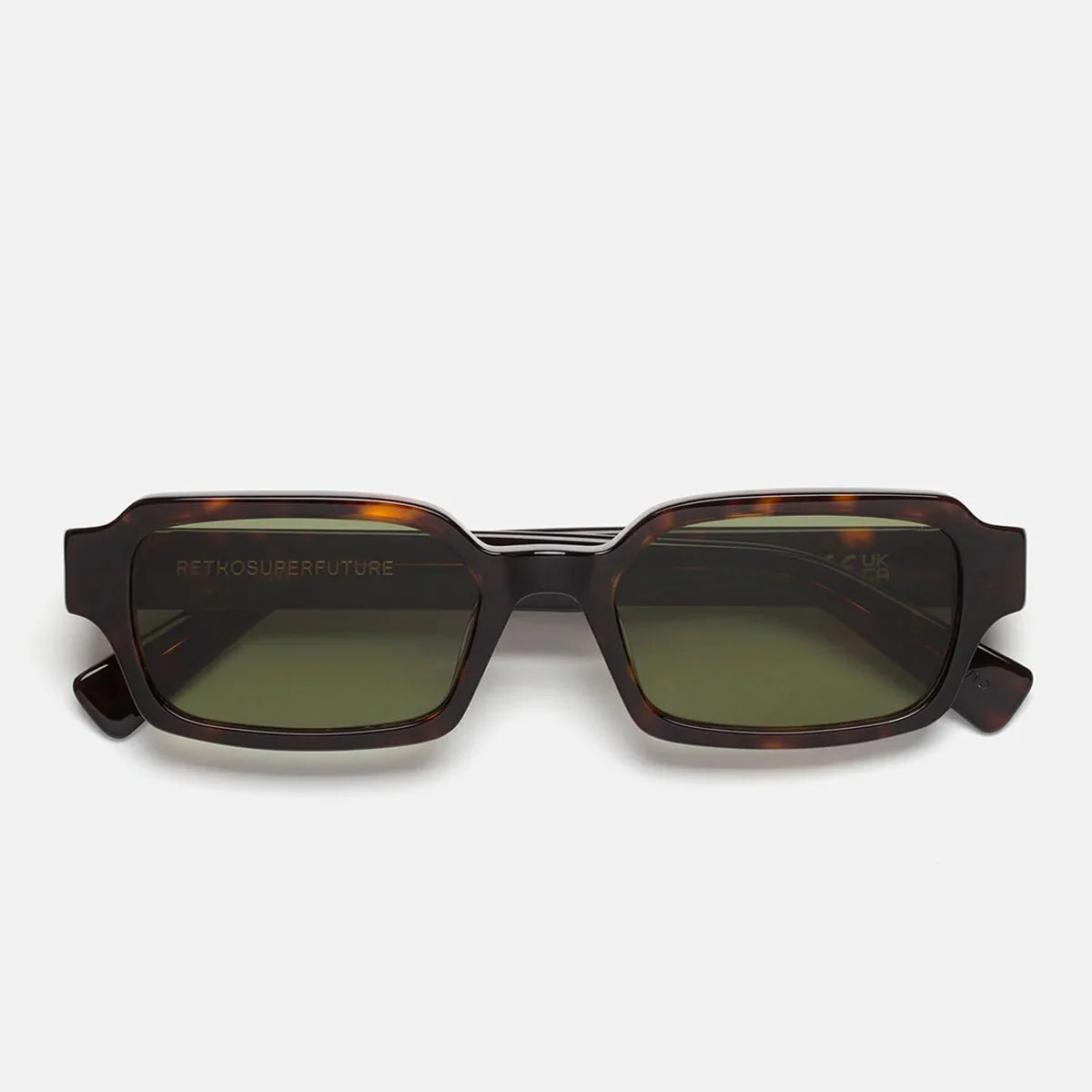 Retro Super Future Sunglasses Carino 3627 8 Ze Brown/Green Unisex