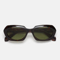 Retro Super Future Sunglasses Epoca 3627 Hzv Brown/Green Unisex