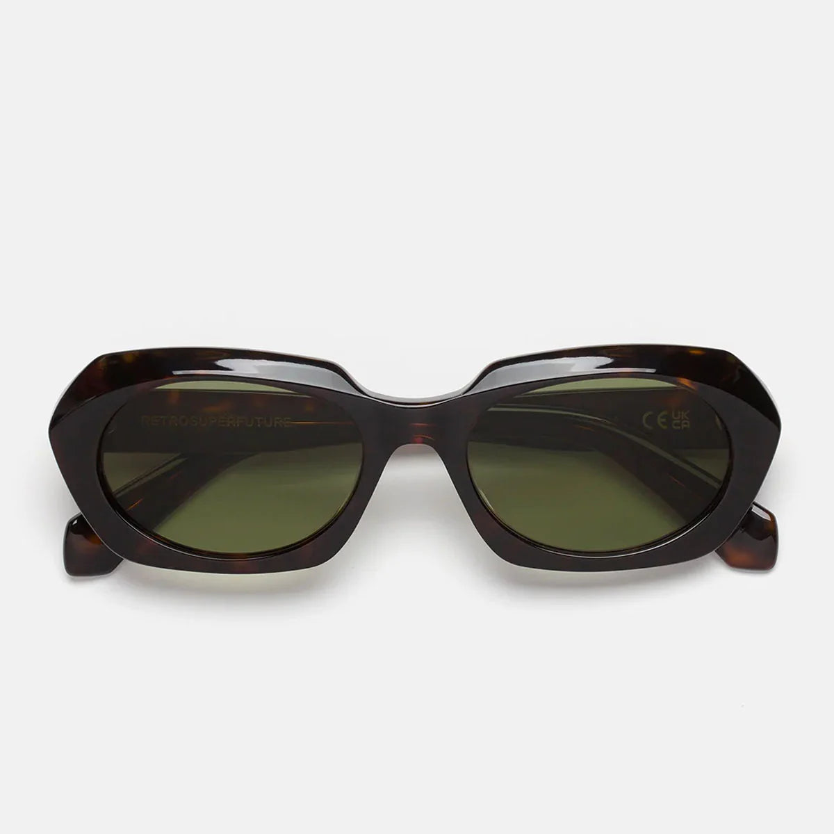 Retro Super Future Sunglasses Epoca 3627 Hzv Brown/Green Unisex