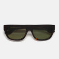 Retro Super Future Sunglasses Serioso Havana 5 G5 Brown/Green Unisex