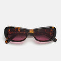 Retro Super Future Sunglasses Sugo Burnt Havana Fxo Brown/Red Unisex