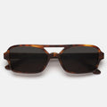 Retro Super Future Sunglasses Vico Havana Striata Xdk Brown/Dark Grey Unisex