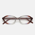 Retro Super Future Prescription Glasses Number 145 Side Fade Cmf Transparent Brown/Transparent Unisex