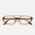 Retro Super Future Eyeglasses Numero 153 Cola 2 P0 Light Brown/Transparent Unisex