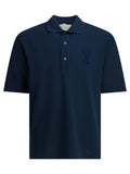 Ami Paris Polo Shirt With Buttons And Logo