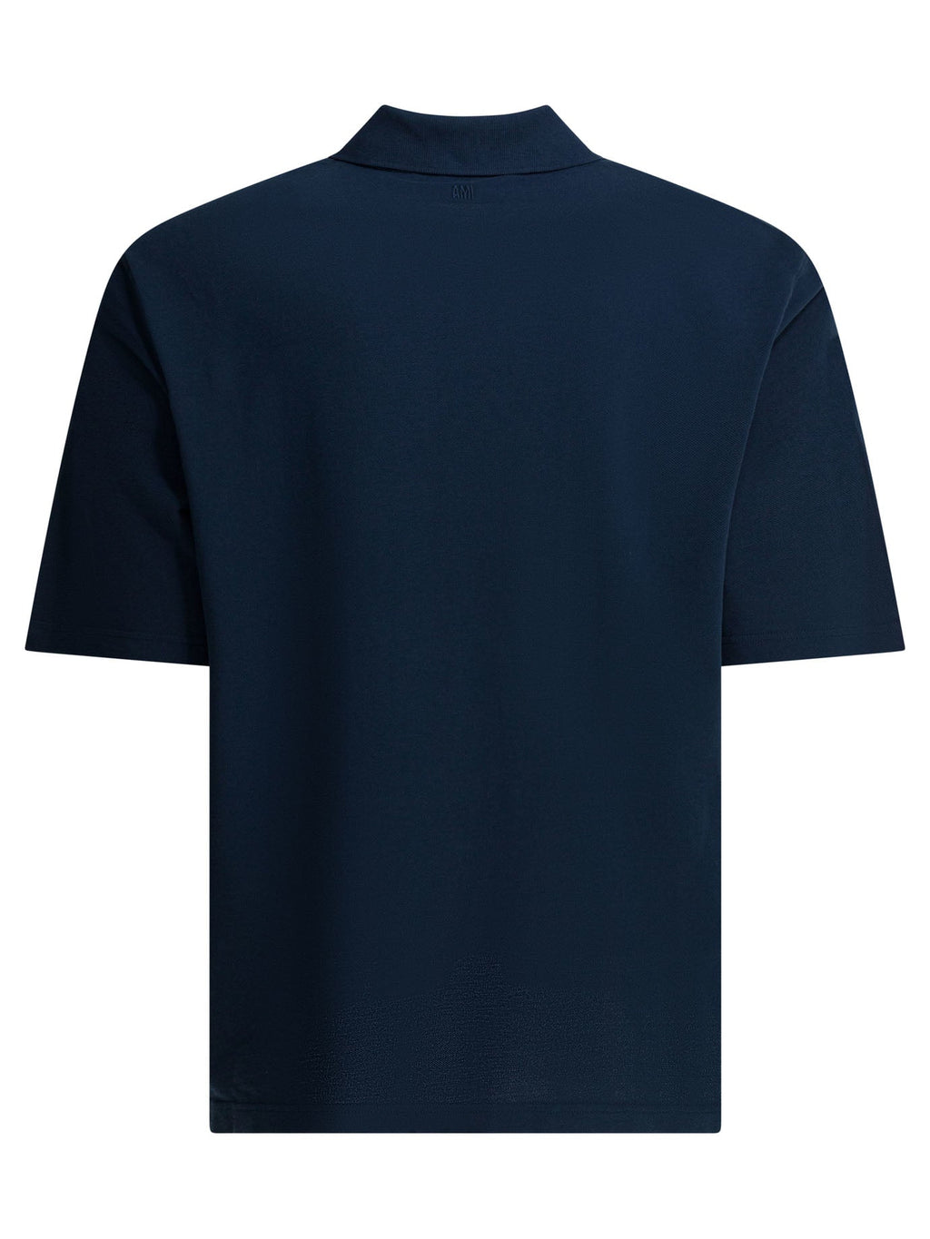 Ami Paris Polo Shirt With Buttons And Logo