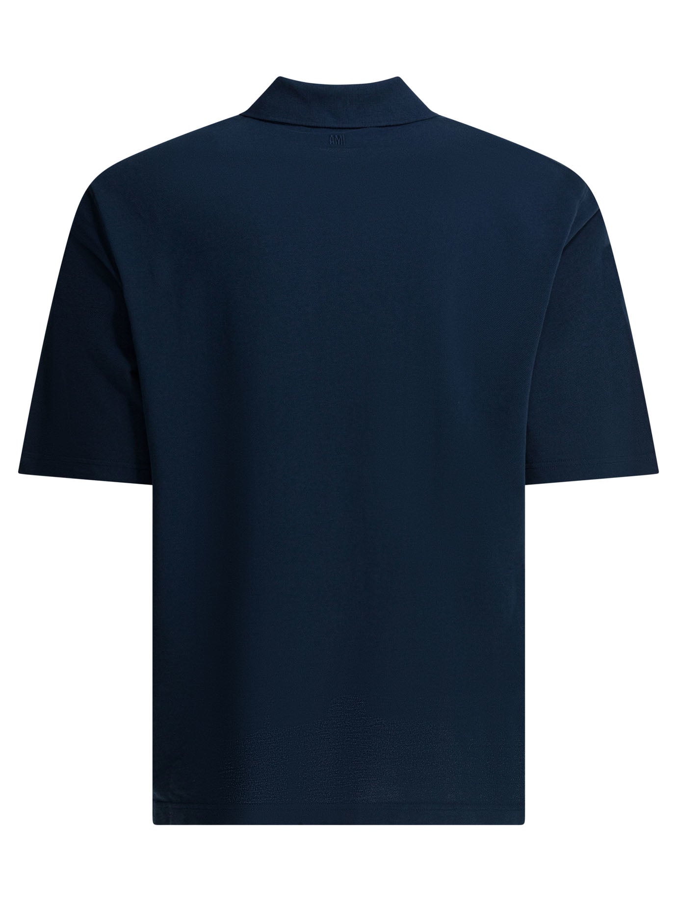 Ami Paris Polo Shirt With Buttons And Logo