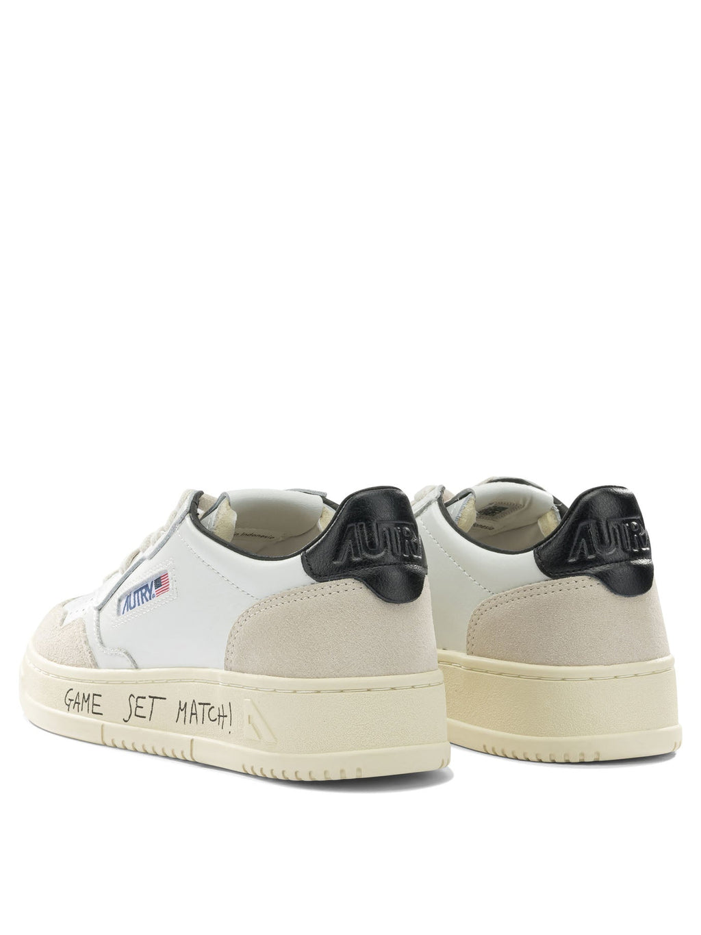 Autry "Medalist Low" Sneakers With Lettering