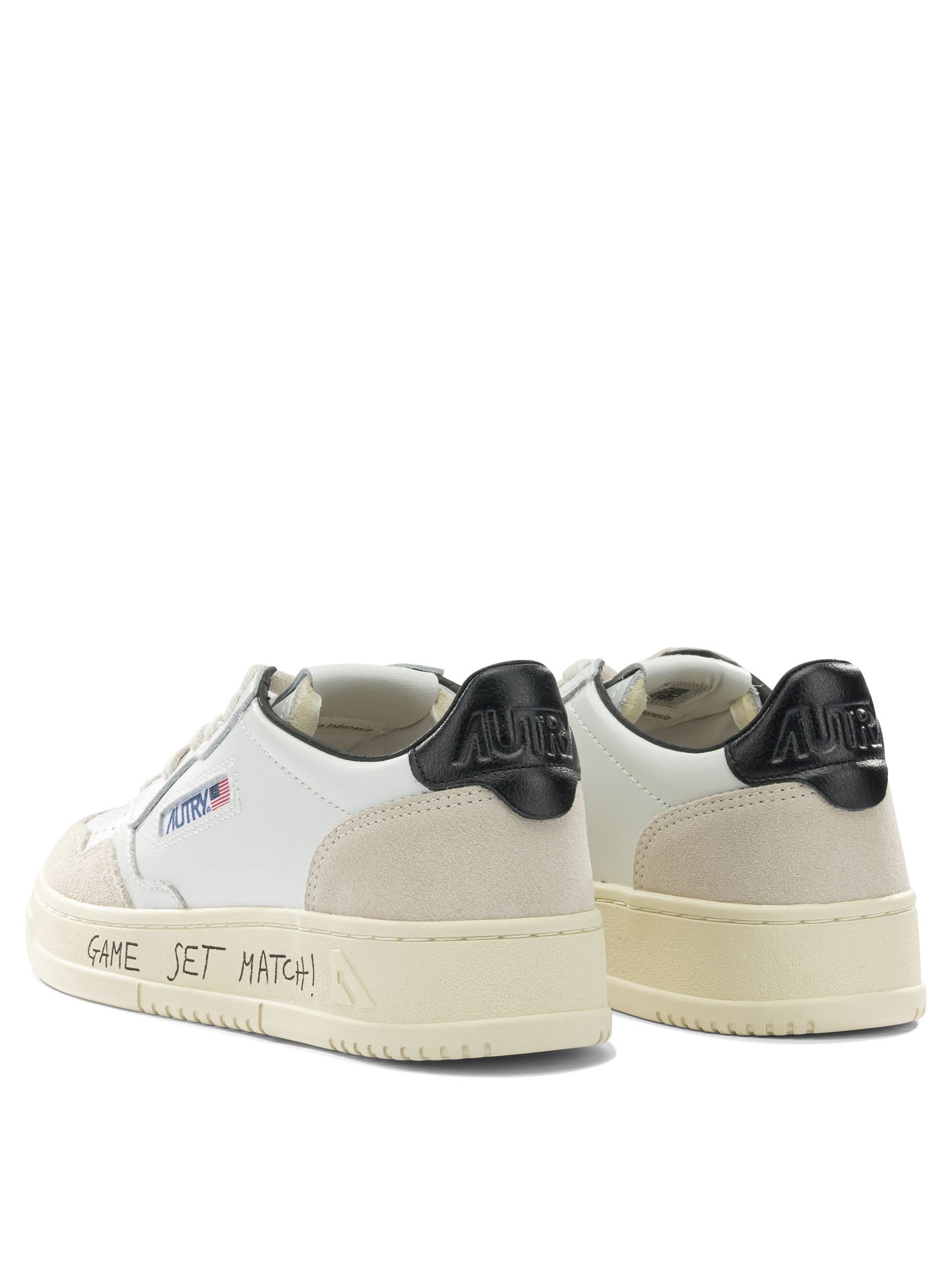 Autry "Medalist Low" Sneakers With Lettering