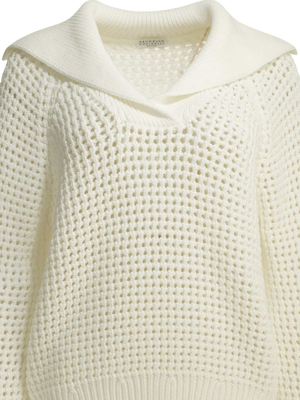 Brunello Cucinelli Cotton V Neck Sweater