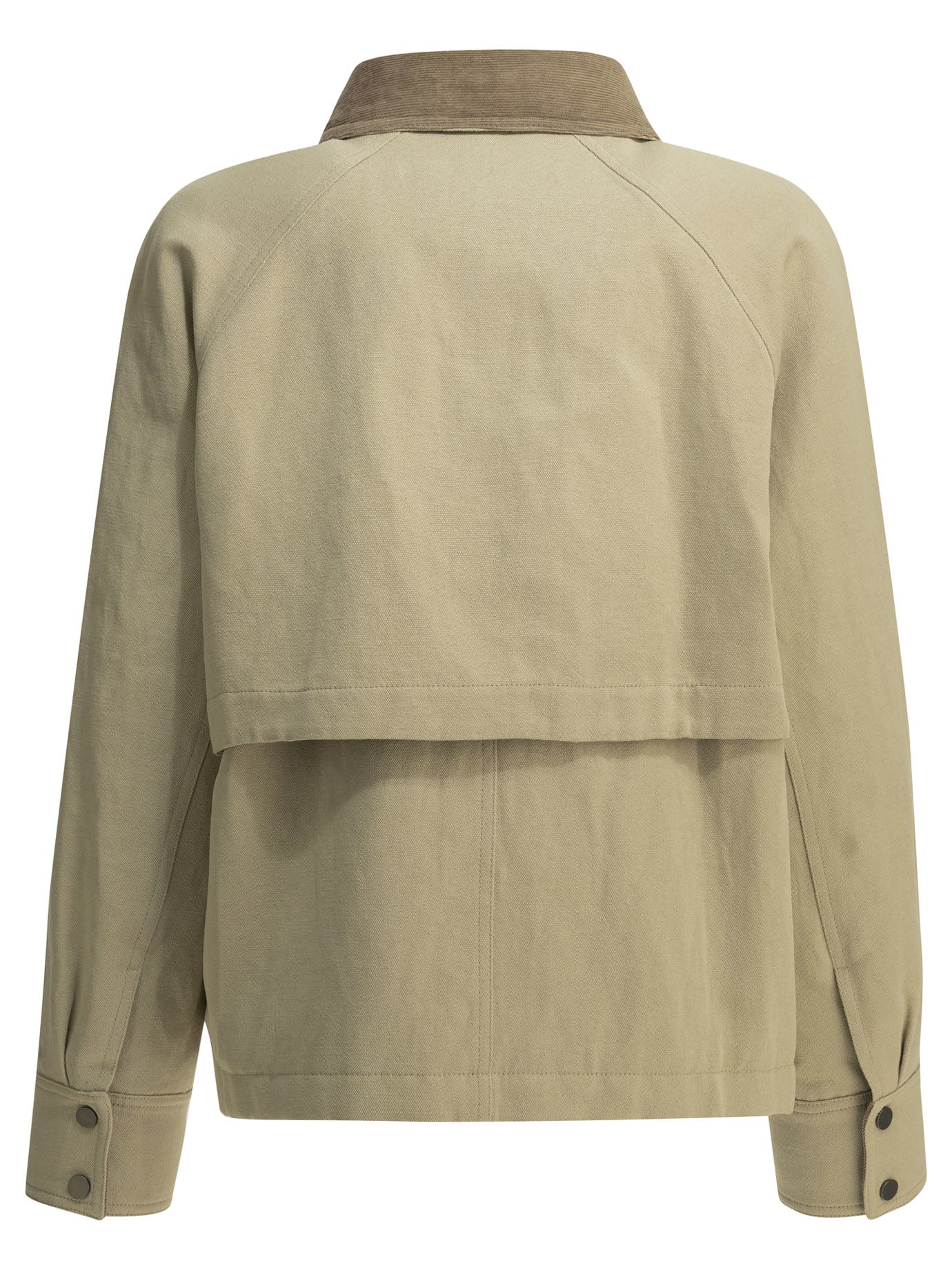 Brunello Cucinelli Lightweight Cotton And Linen Jacket