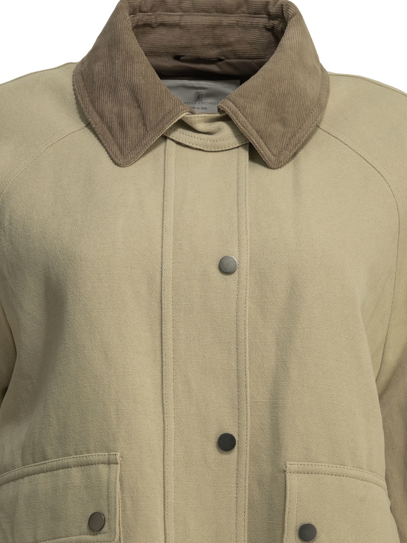 Brunello Cucinelli Lightweight Cotton And Linen Jacket