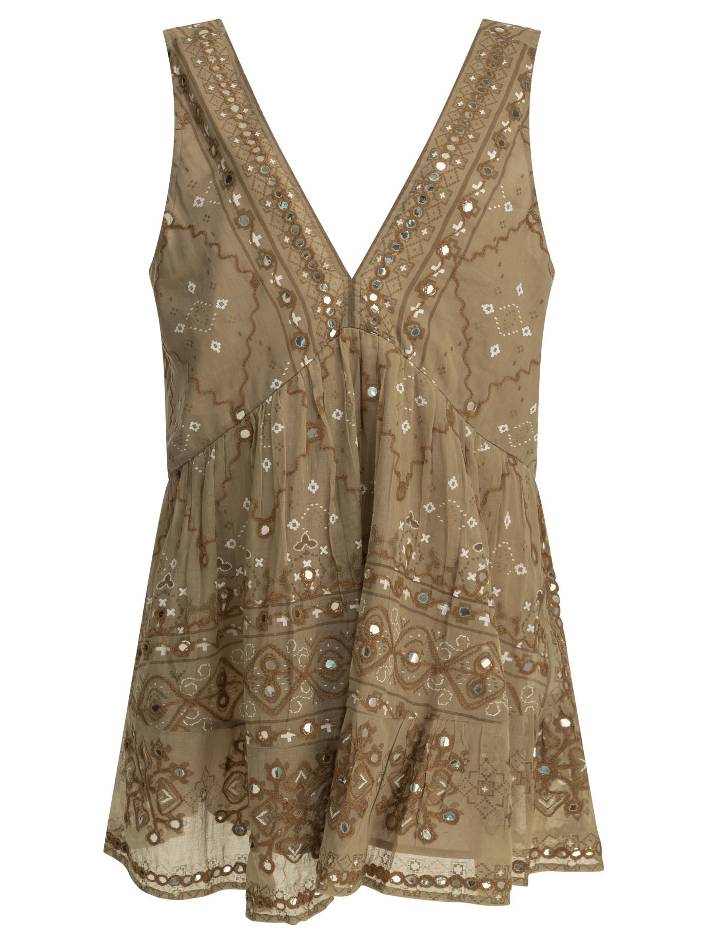 Juliet Dunn Short A Line Dress