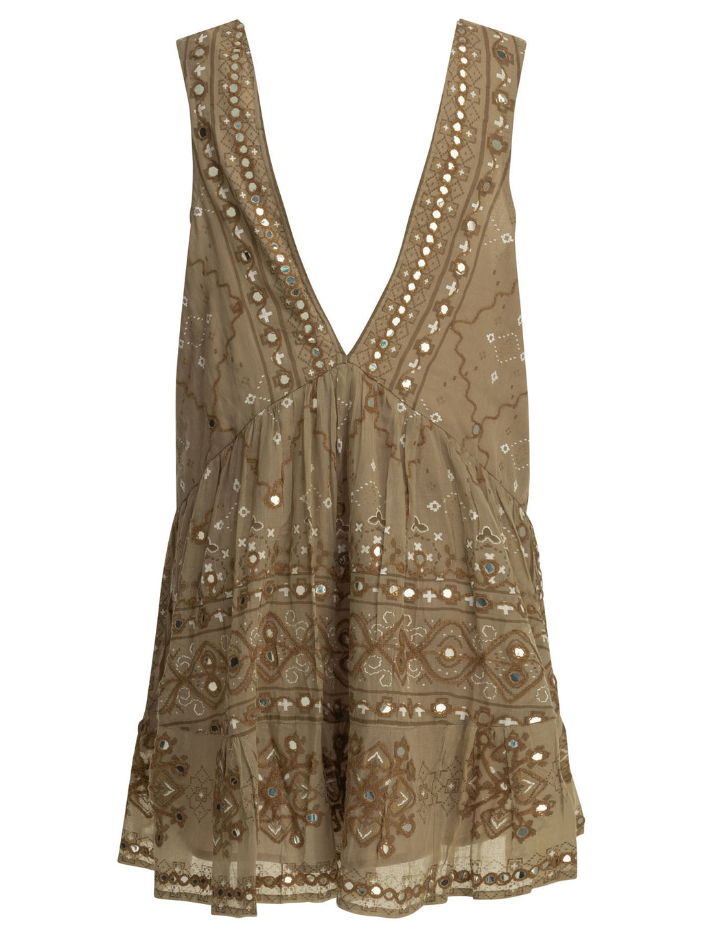 Juliet Dunn Short A Line Dress