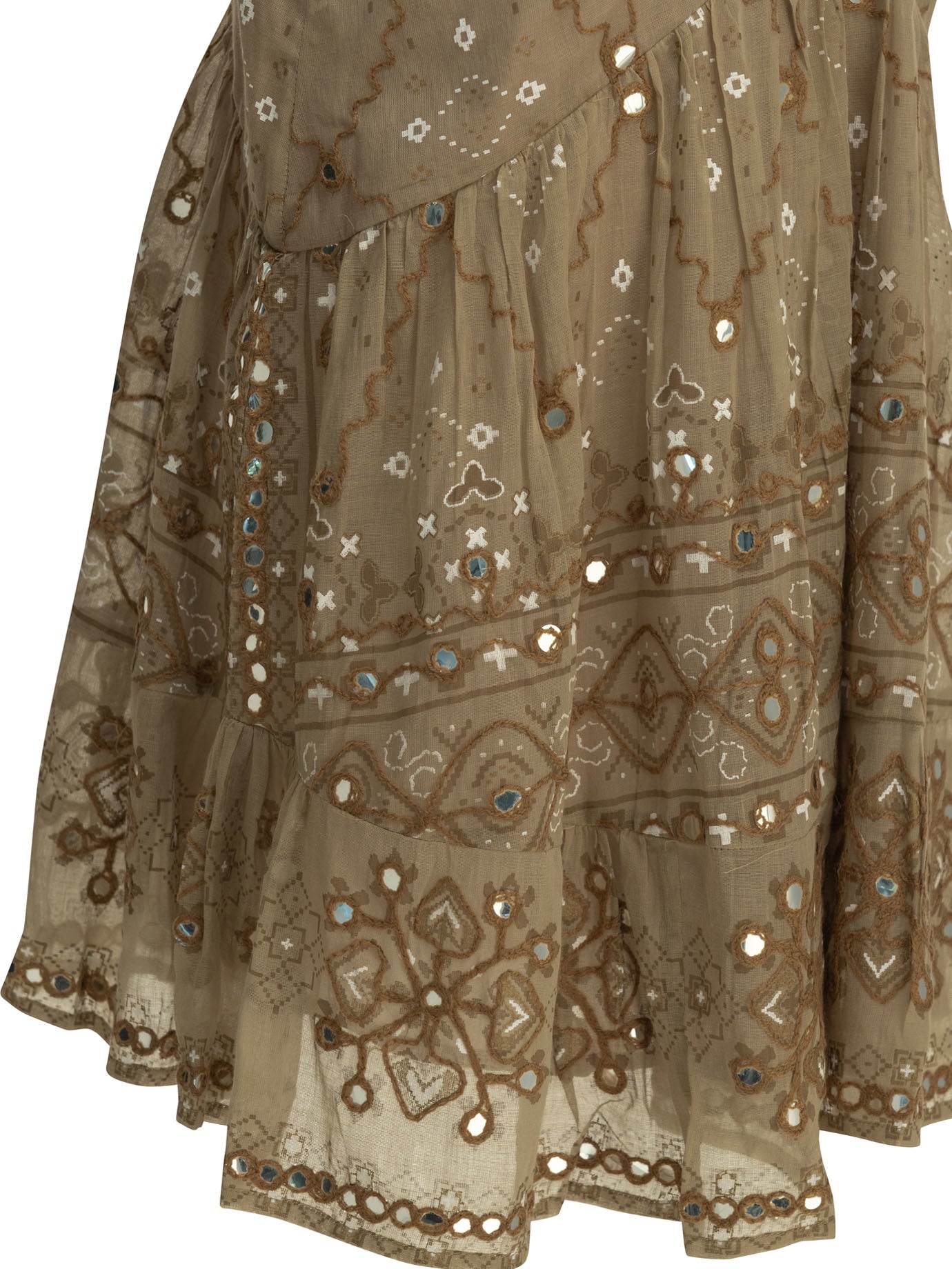 Juliet Dunn Short A Line Dress
