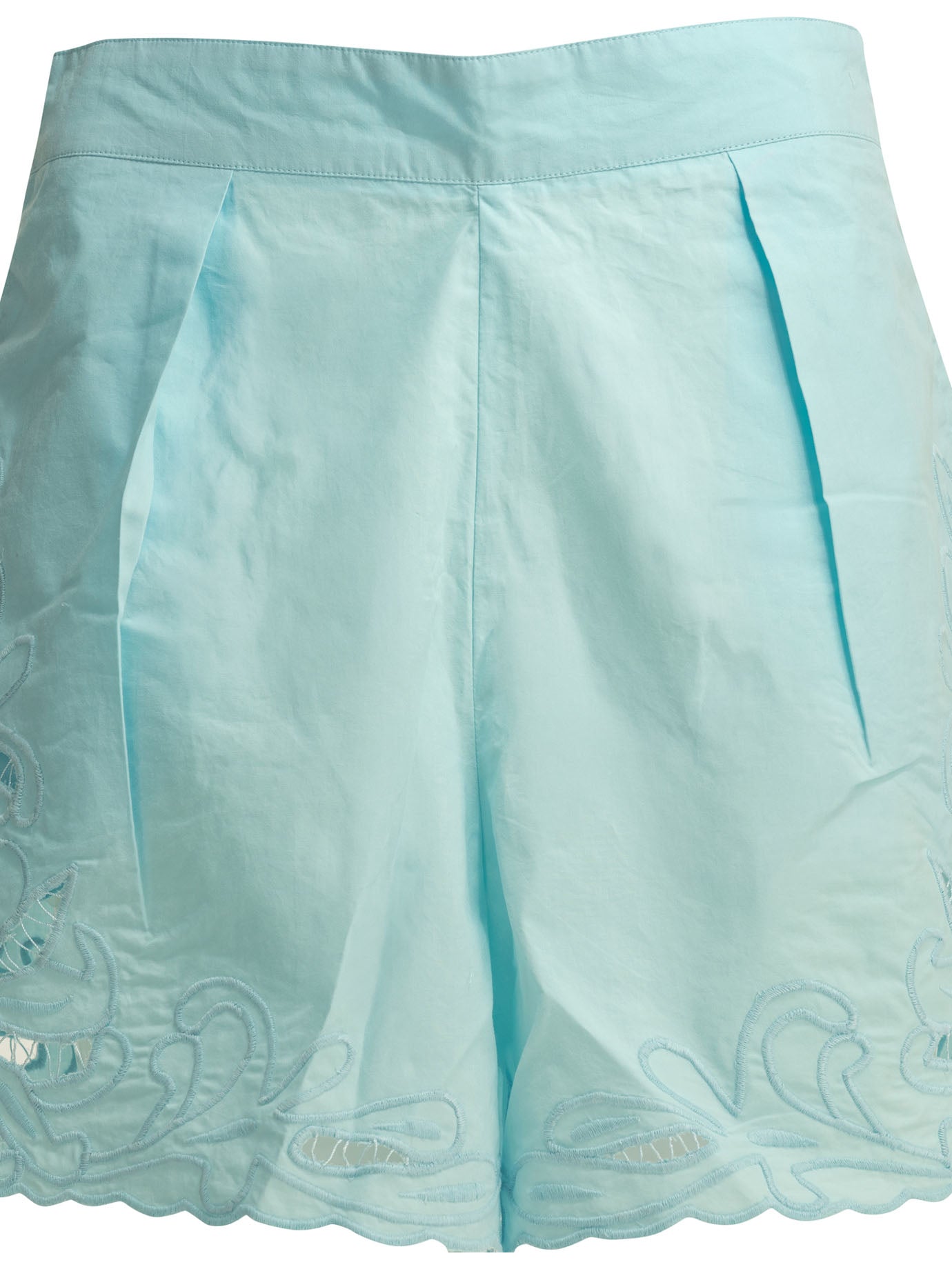 Juliet Dunn Embroidered Shorts