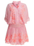 Juliet Dunn Short Shirt Dress