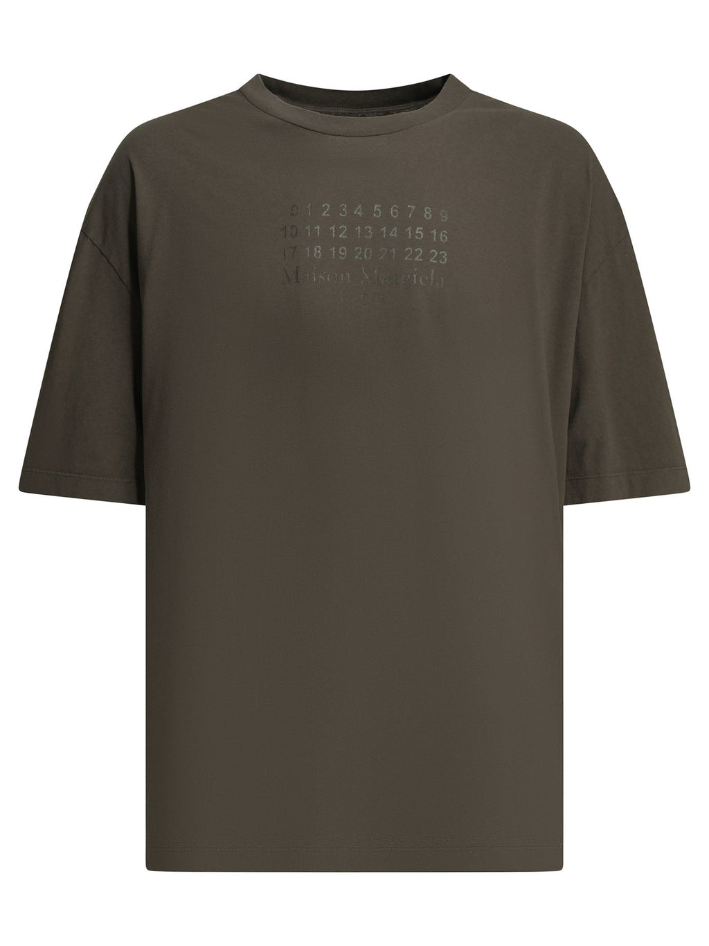 Maison Margiela Crew Neck T Shirt With Logo