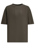 Maison Margiela Crew Neck T Shirt With Logo