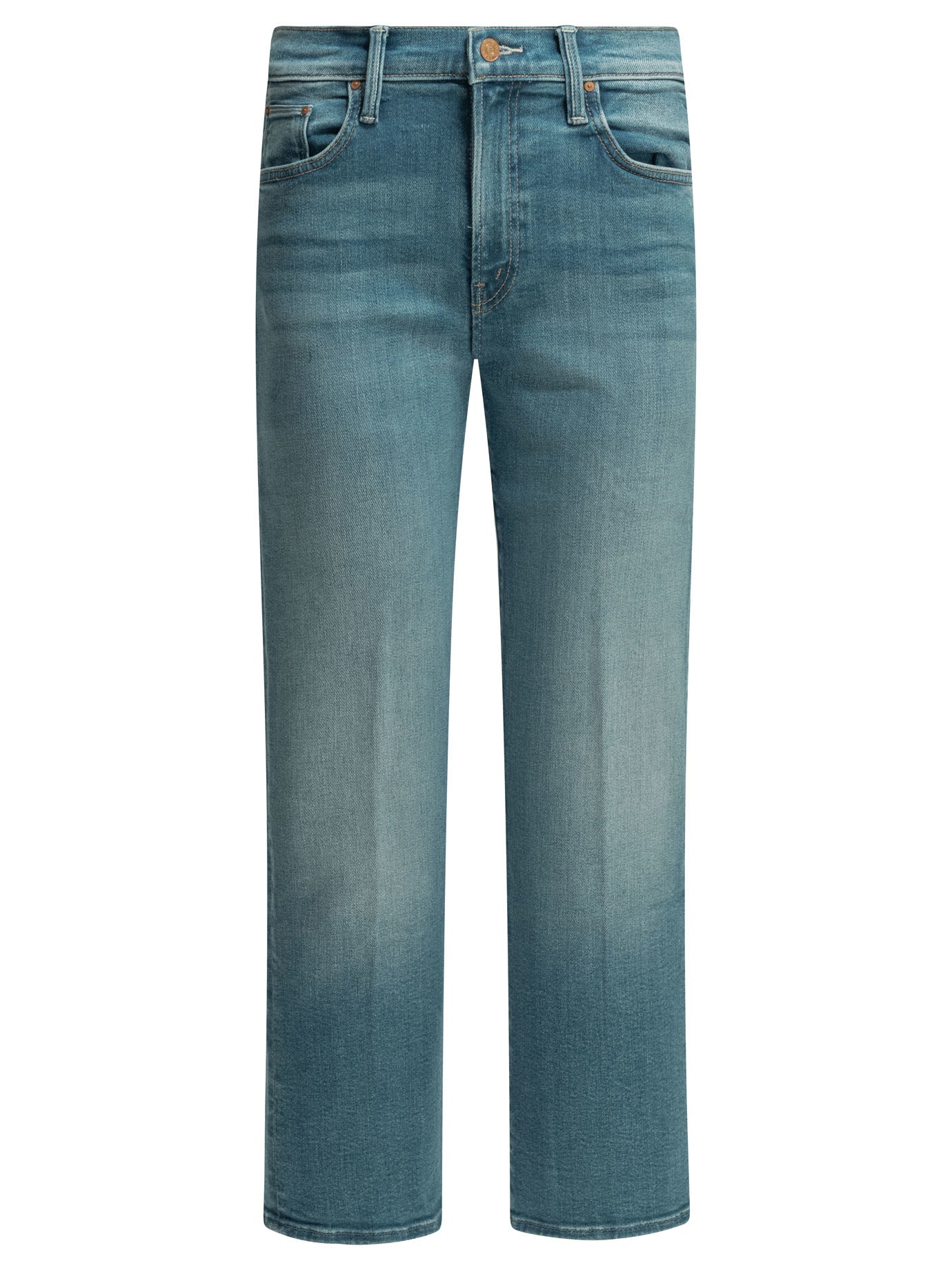 Mother Denim Straight Leg Jeans