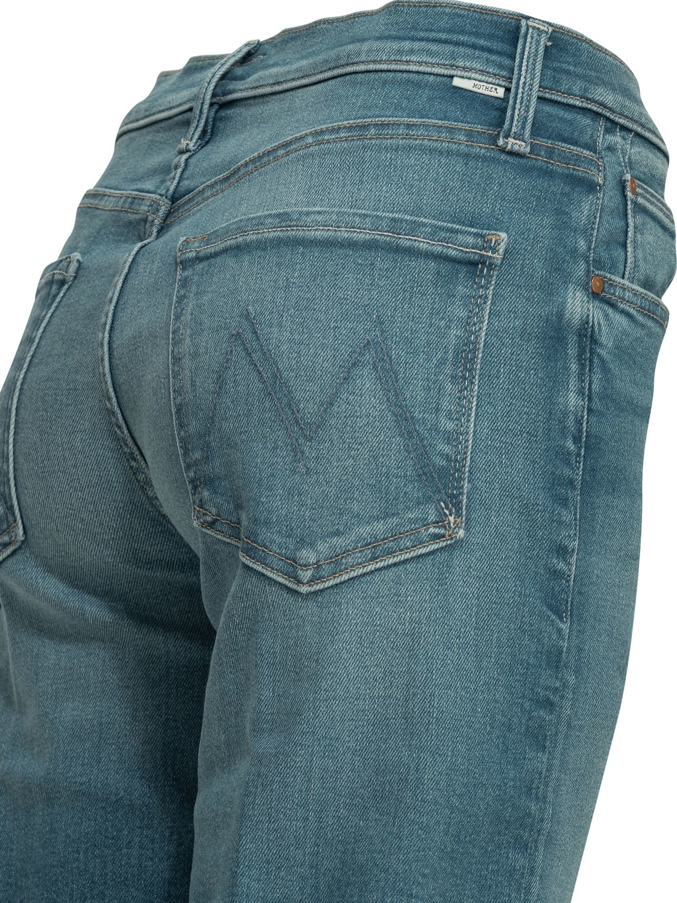 Mother Denim Straight Leg Jeans
