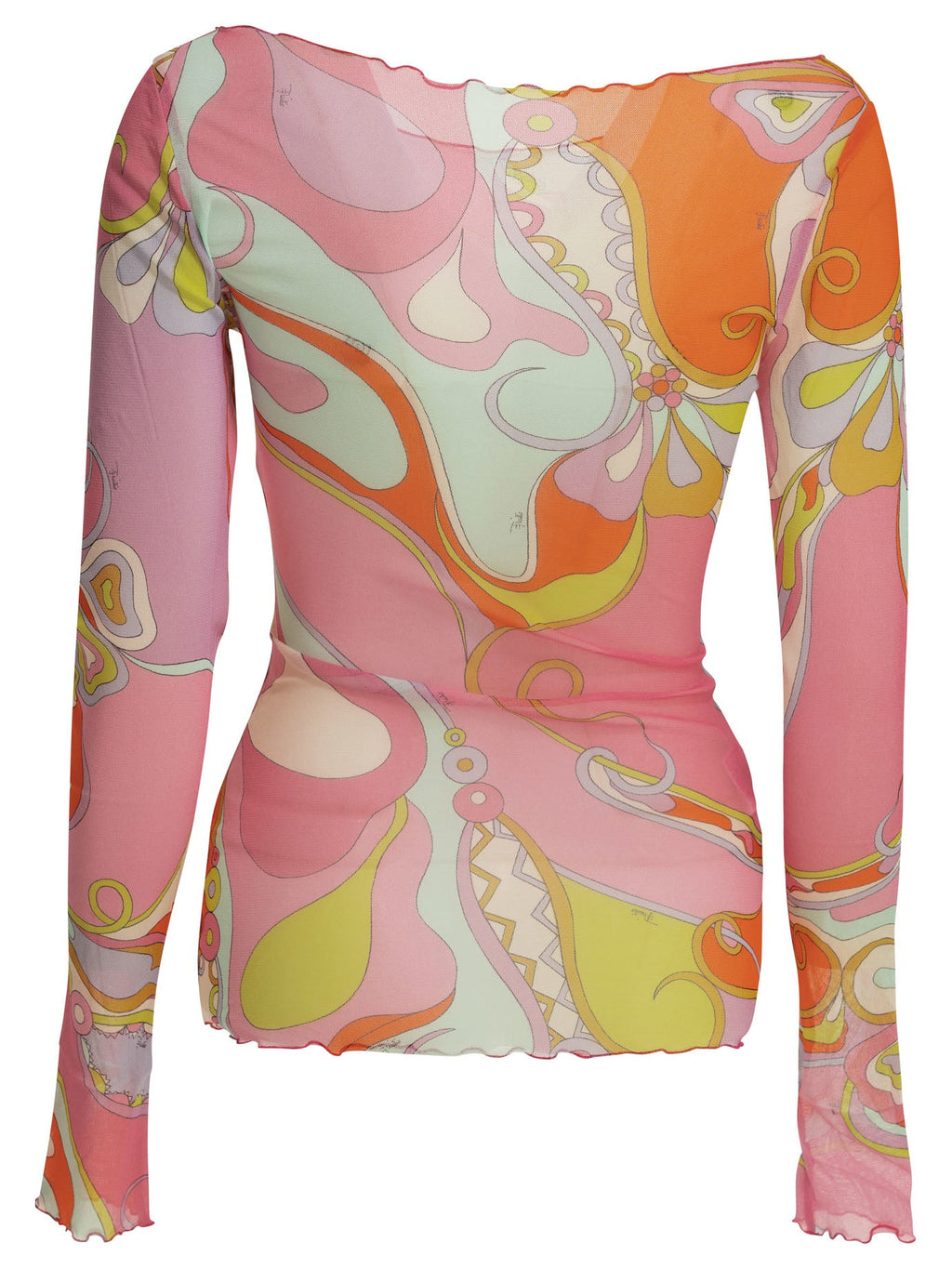 Pucci "Orchidee" Fitted Top