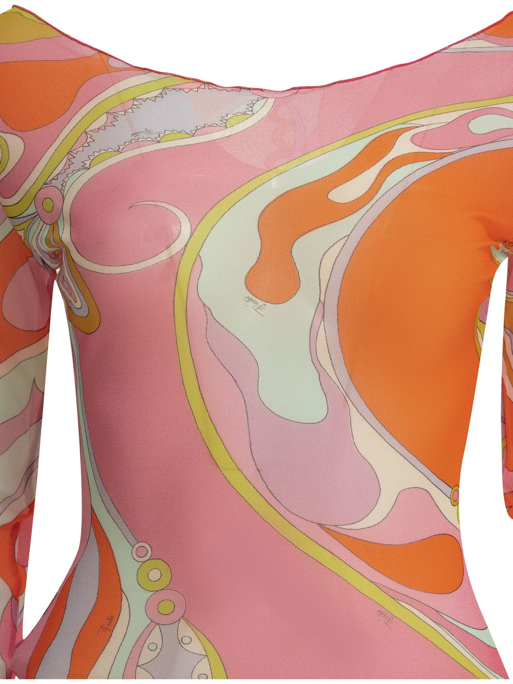 Pucci "Orchidee" Fitted Top