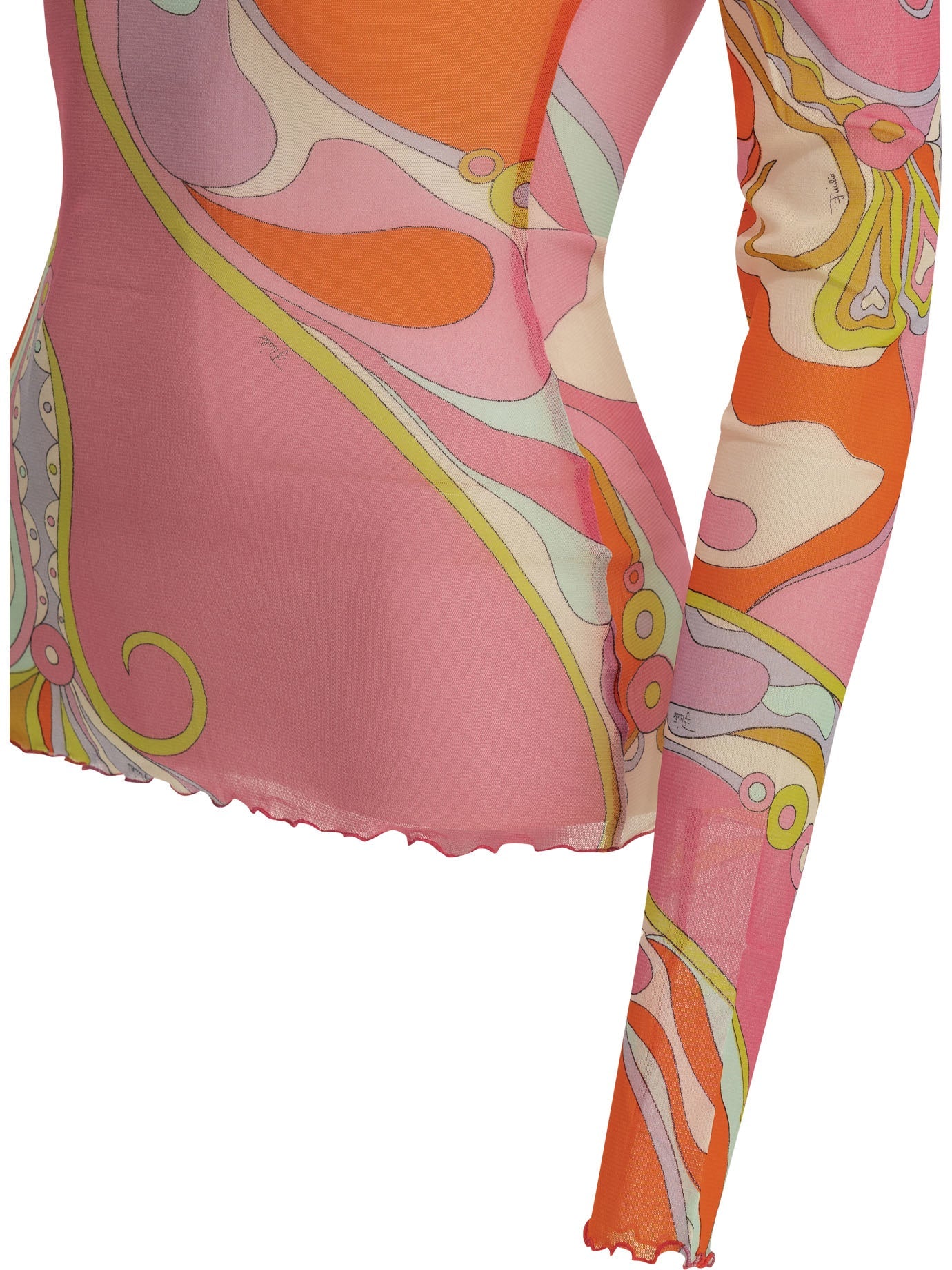 Pucci "Orchidee" Fitted Top