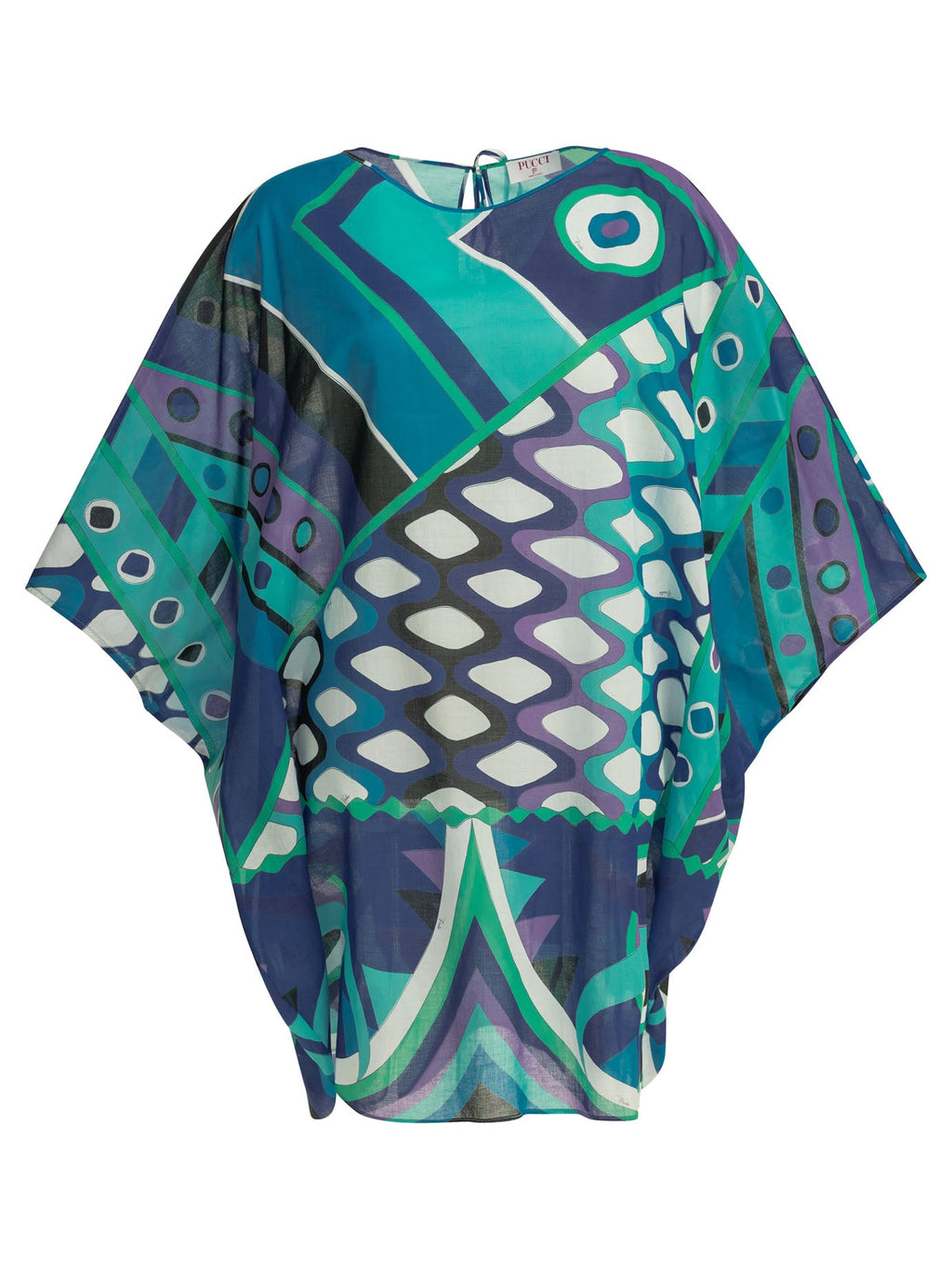 Pucci "Vivara" Short Caftan Dress