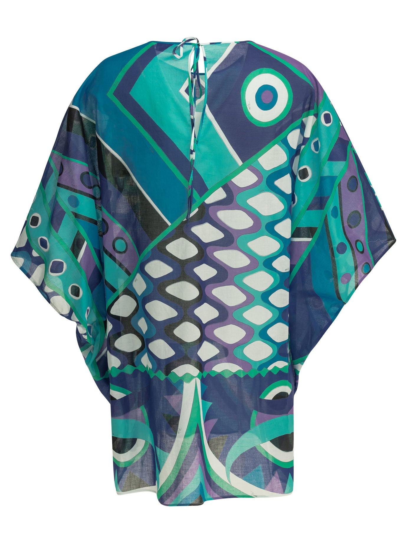 Pucci "Vivara" Short Caftan Dress