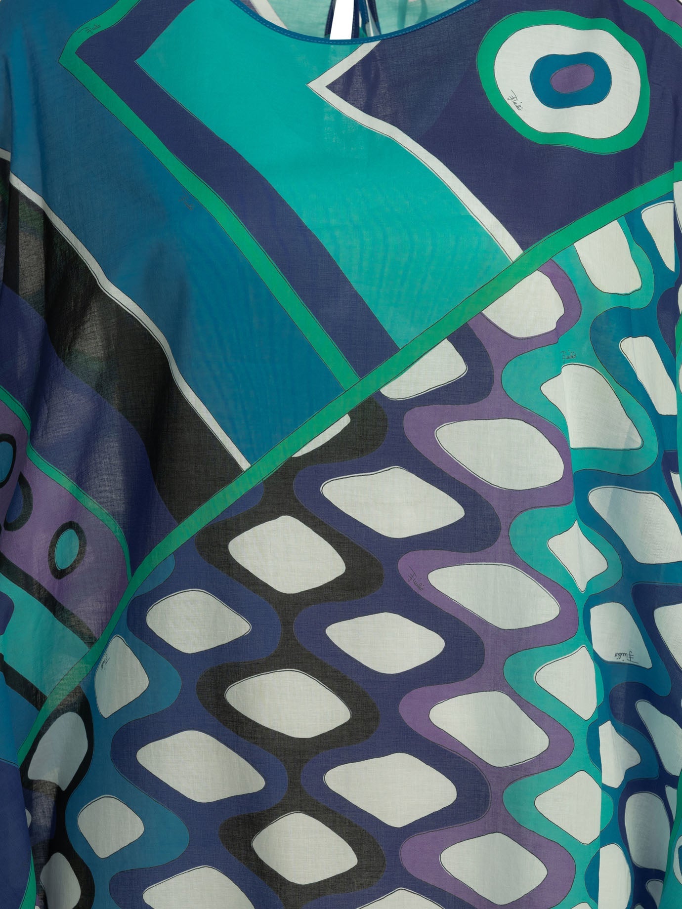 Pucci "Vivara" Short Caftan Dress