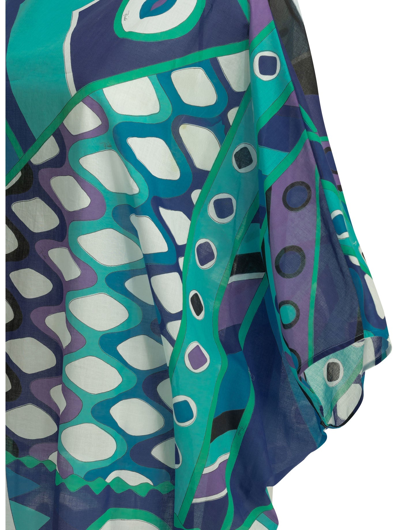 Pucci "Vivara" Short Caftan Dress