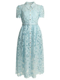 Self Portrait Lace Midi Dress