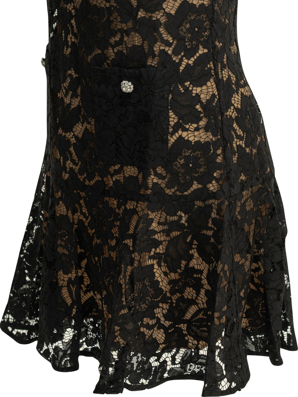 Self Portrait Embroidered Short Dress