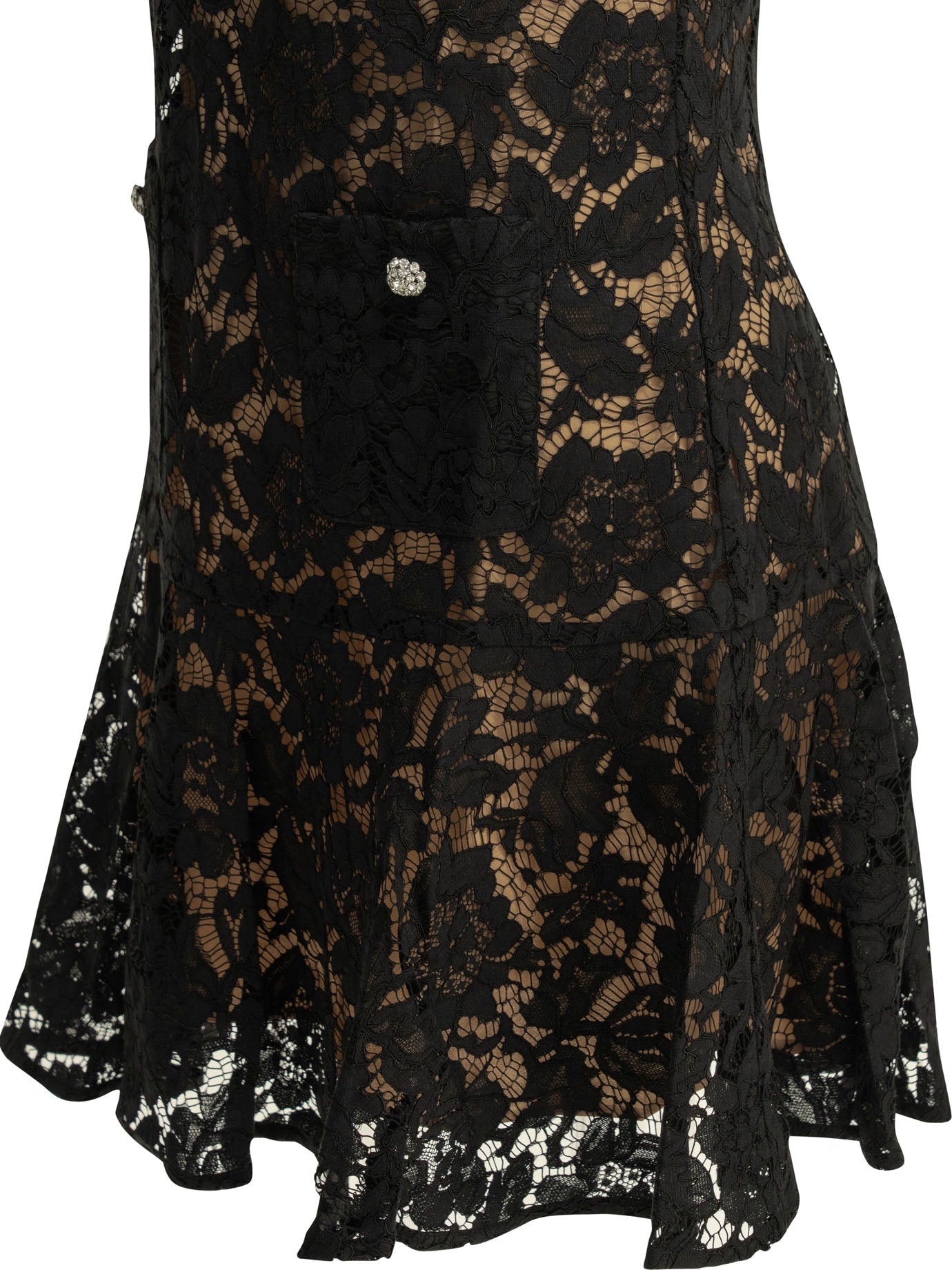 Self Portrait Embroidered Short Dress