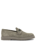 Brunello Cucinelli Suede Loafers With Charm