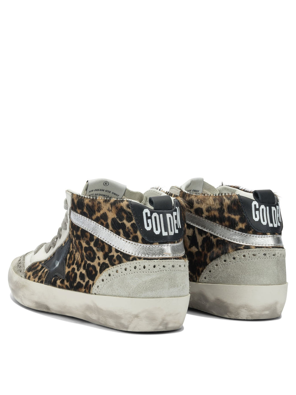 Golden Goose "Mid Star" High Top Sneakers