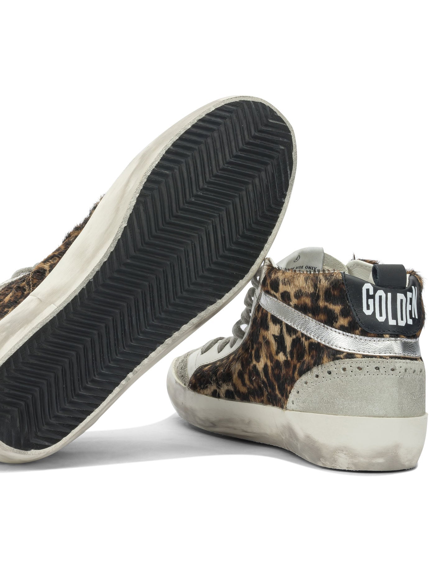 Golden Goose "Mid Star" High Top Sneakers
