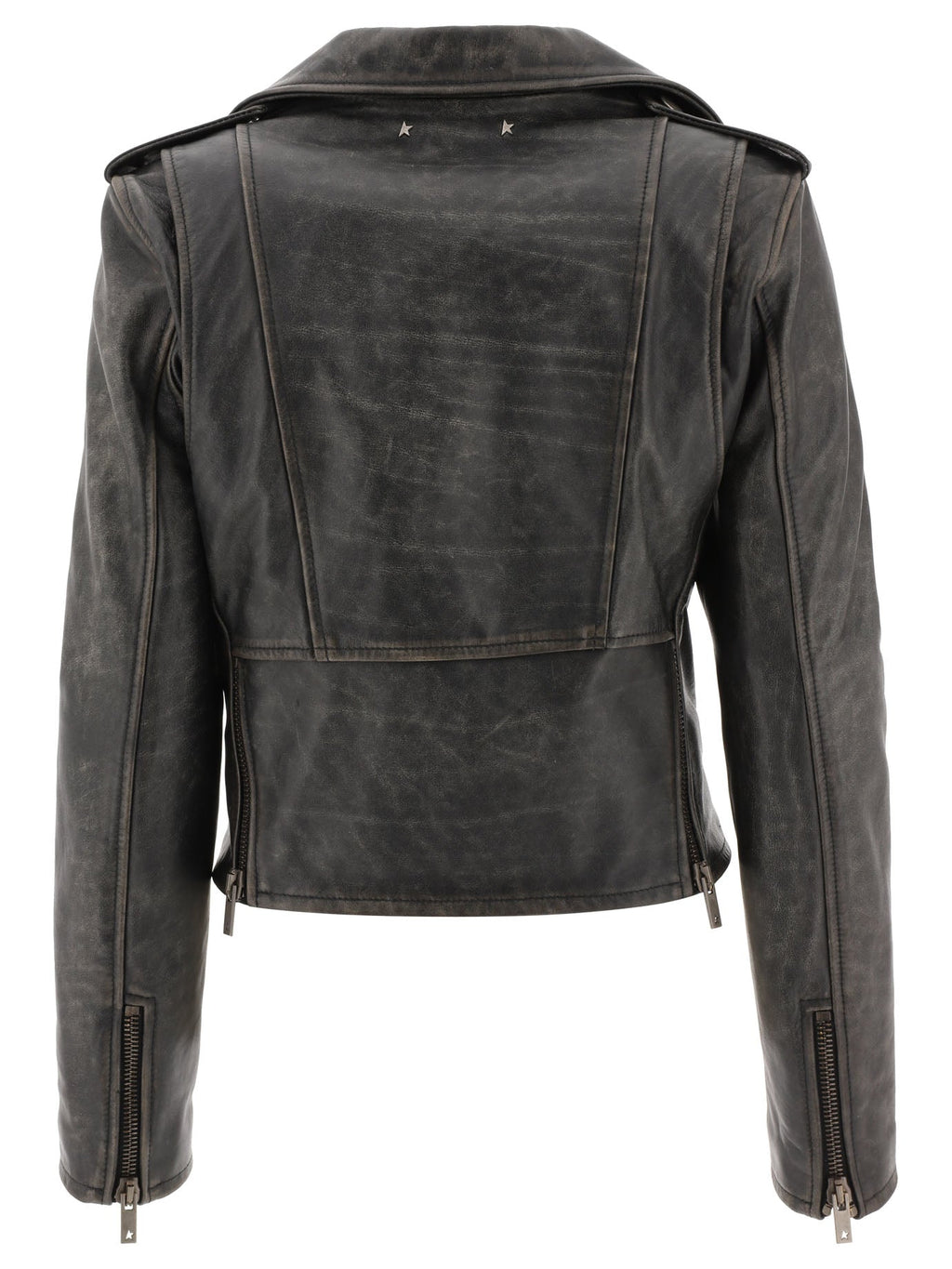Golden Goose "Chiodo Destiny" Leather Jacket