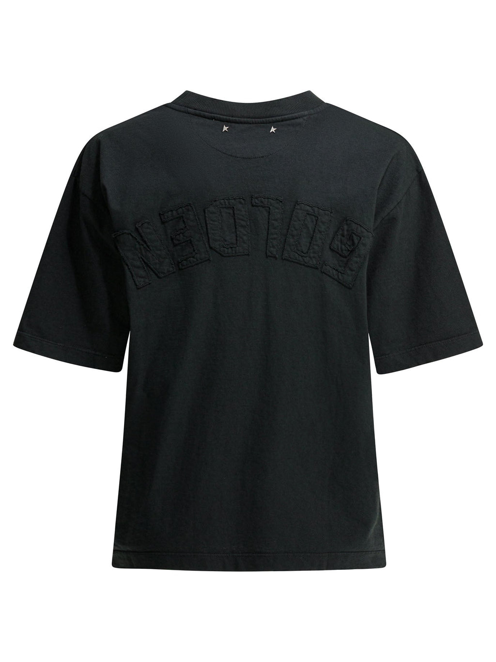 Golden Goose Crew Neck T Shirt With Reverse Logo