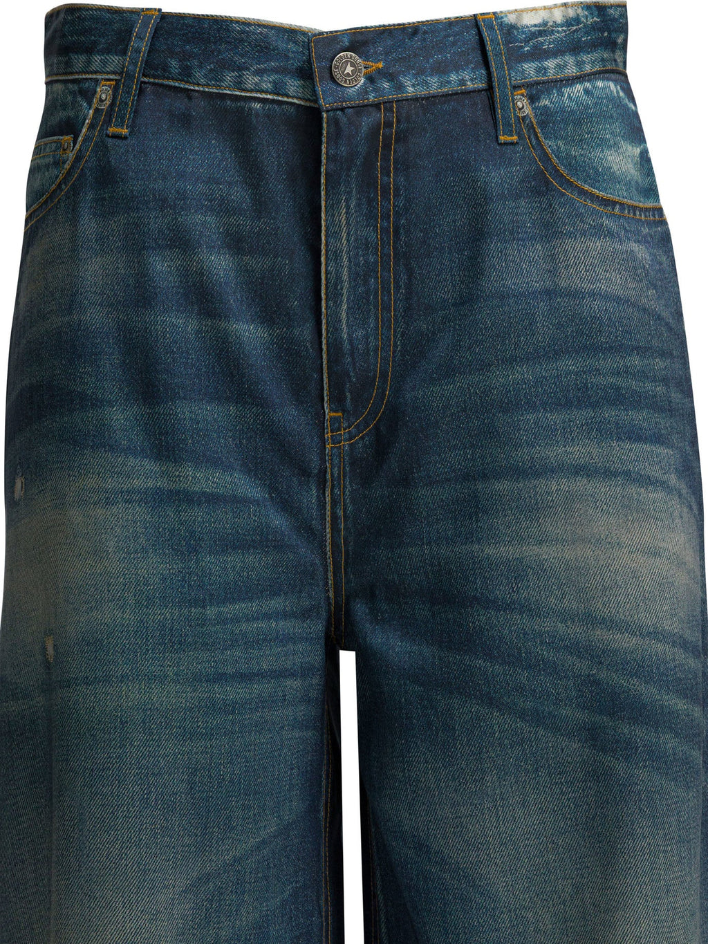 Golden Goose "Melody Boyfriend" Wide Leg Jeans