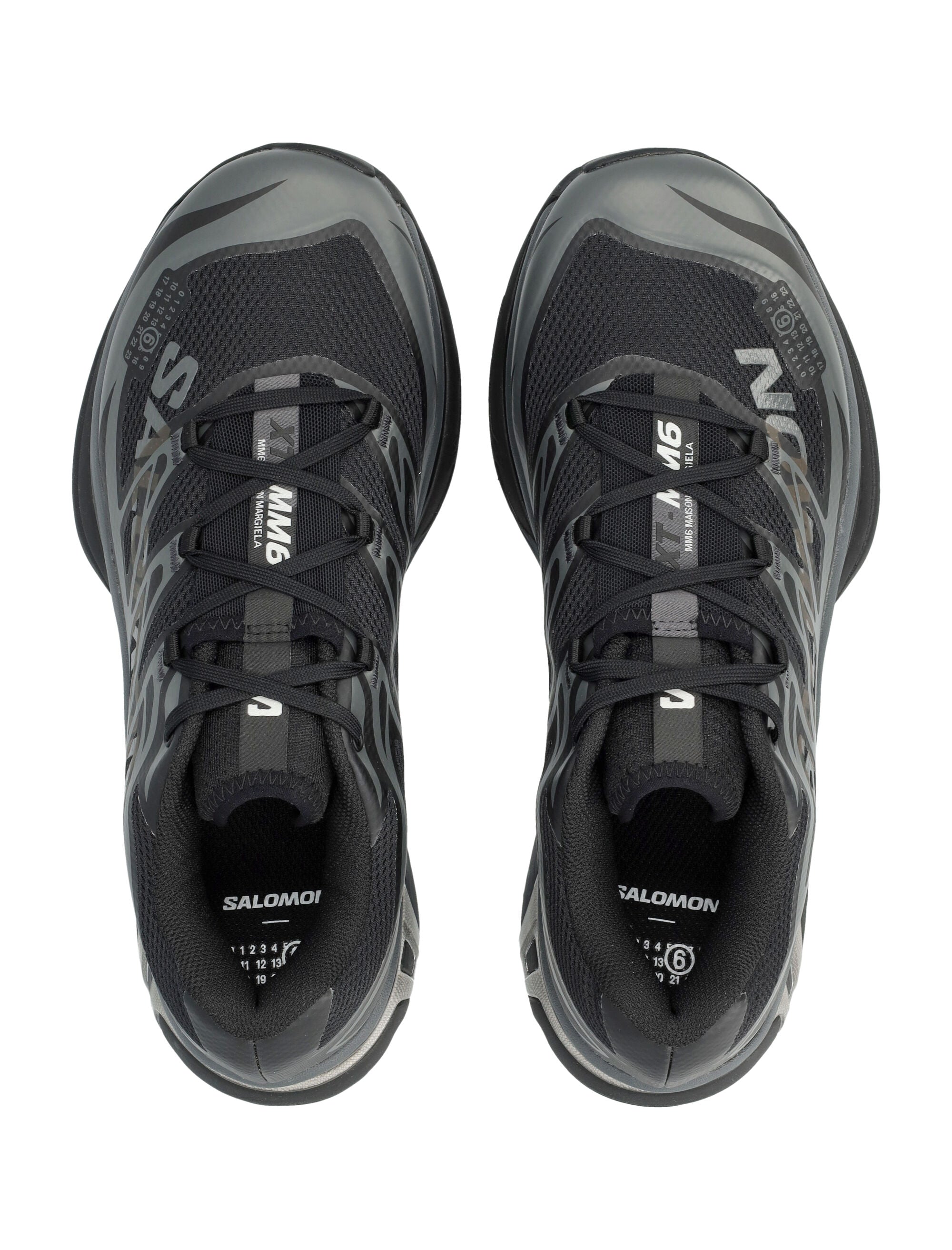 Mm6 X Salomon Sneakers Black
