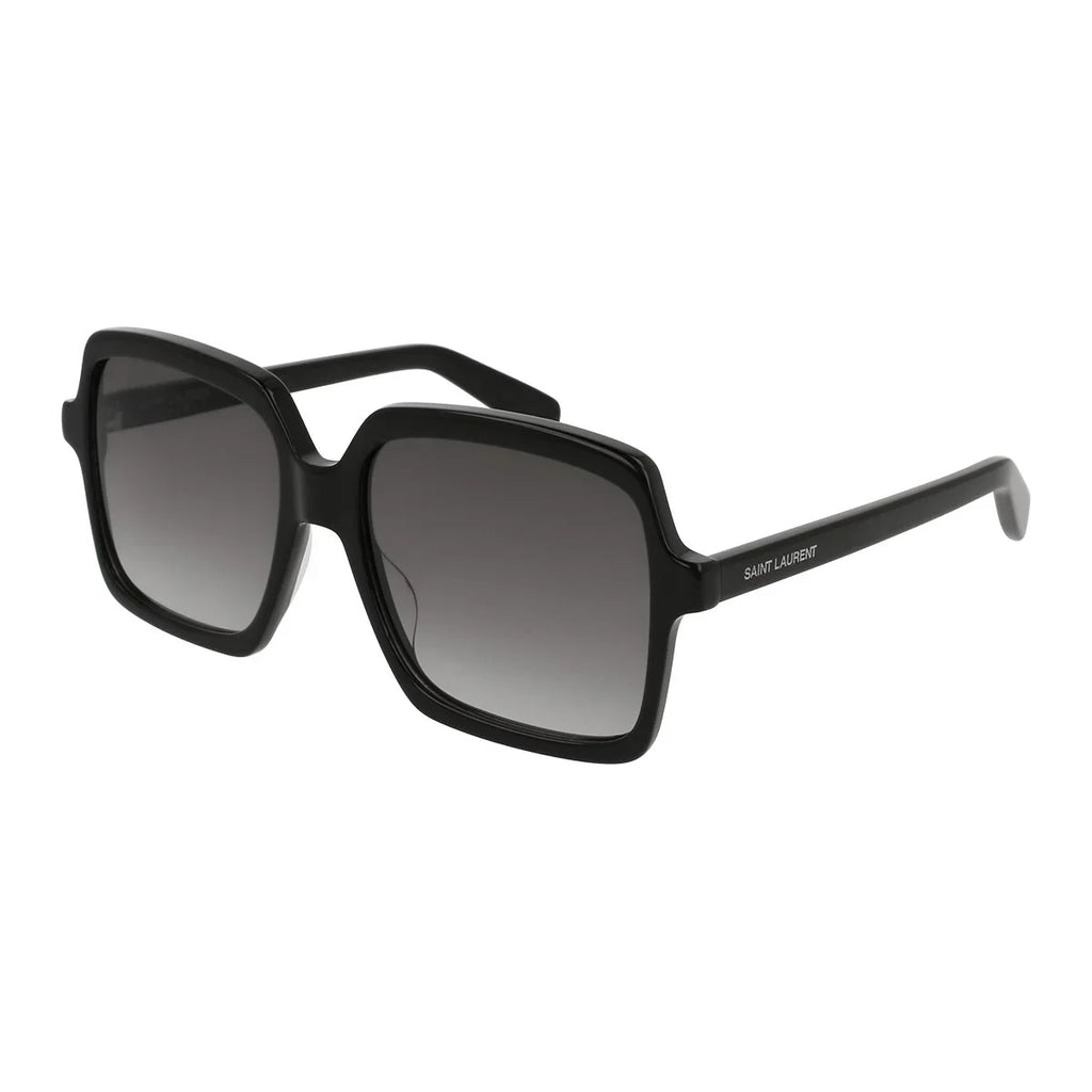 Saint Laurent Sunglasses Sl 174 001 Black/Smoky Gray Women