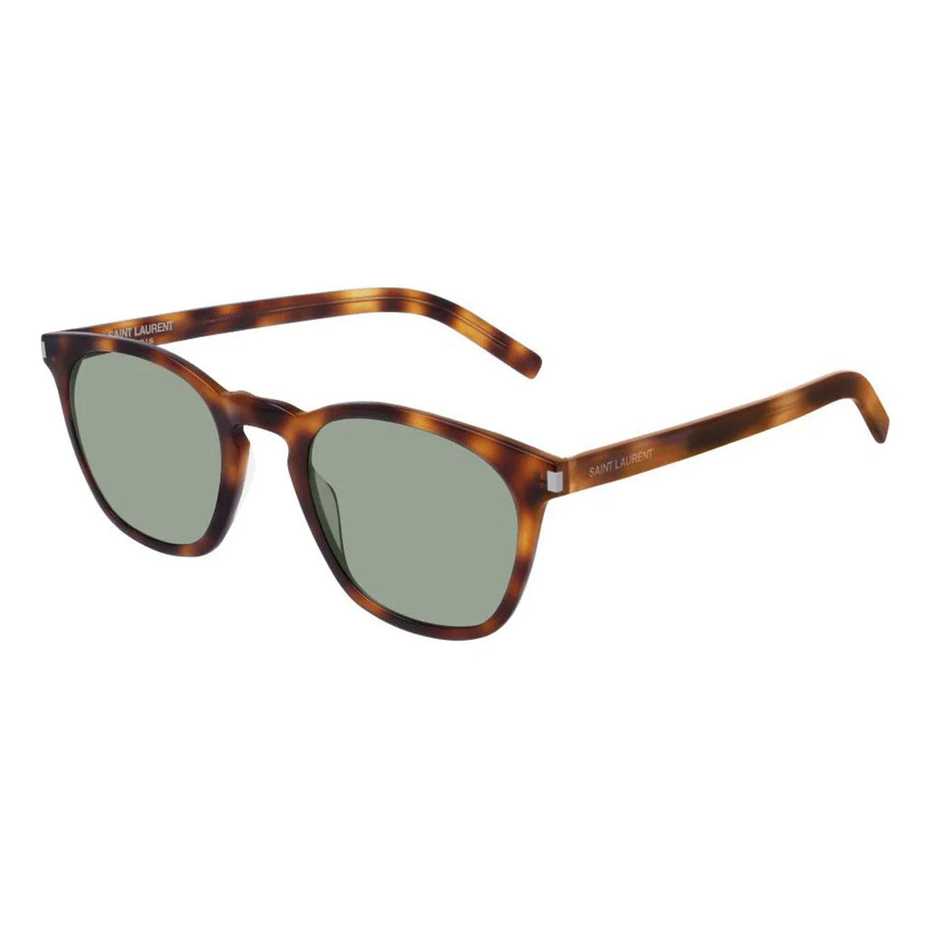 Saint Laurent Sunglasses Sl 28 Slim 002 Brown/Green Unisex