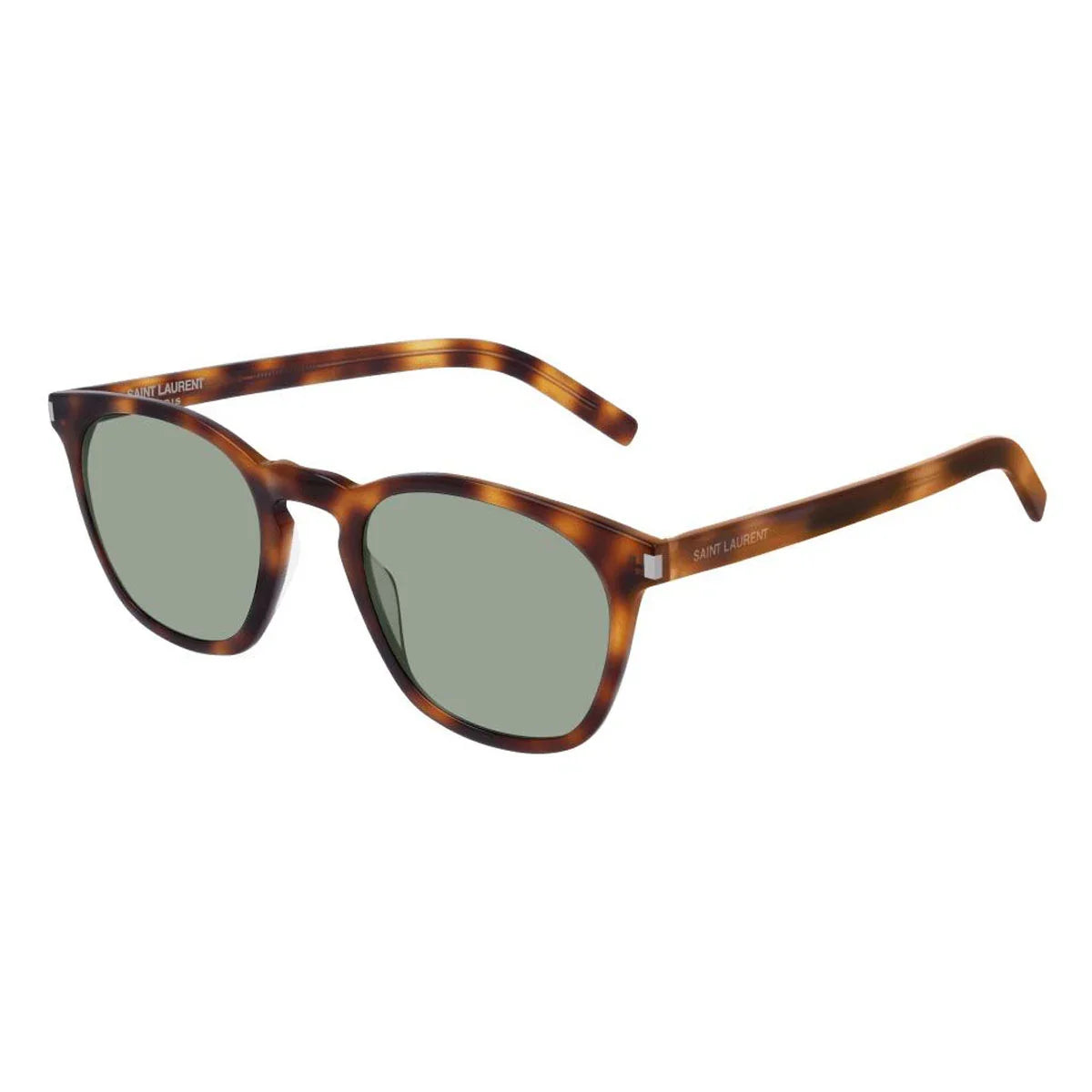 Saint Laurent Sunglasses Sl 28 Slim 002 Brown/Green Unisex