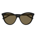 Saint Laurent Sunglasses Sl 456 009 Black/Brown Women