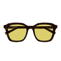 Saint Laurent Sunglasses Sl 457 009 Brown/Yellow Unisex