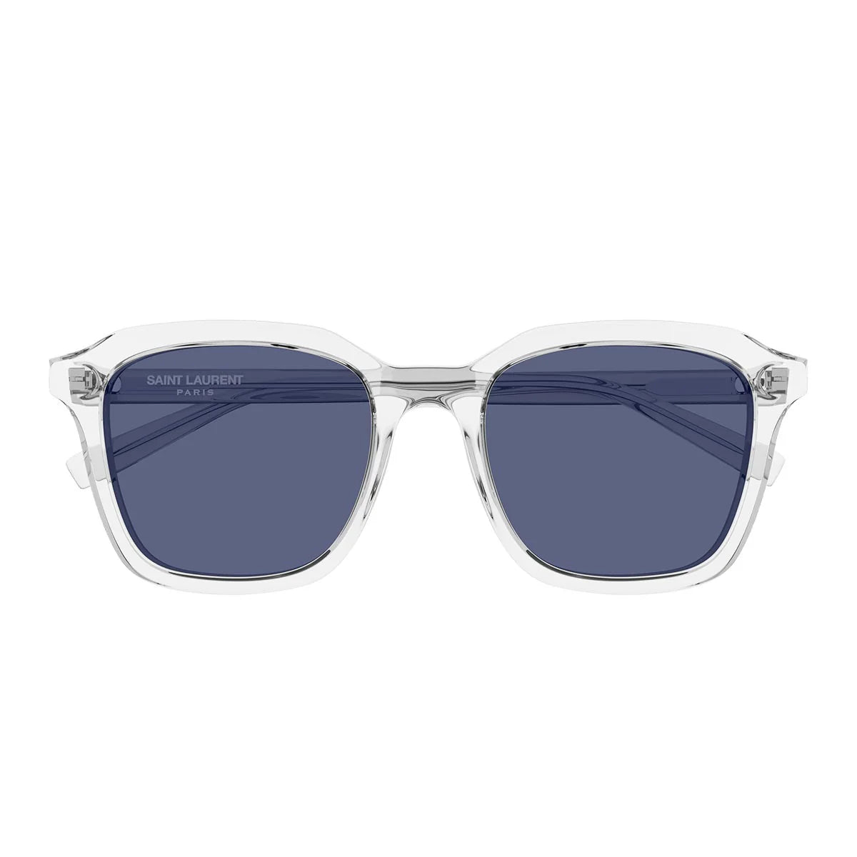Saint Laurent Sunglasses Sl 457 010 Crystal/Blue Unisex